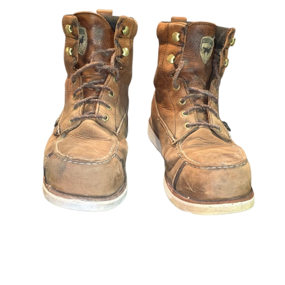 SOLD Men's Red Wing Irish Setter Brown Leather Boots - Picture 8 of 9